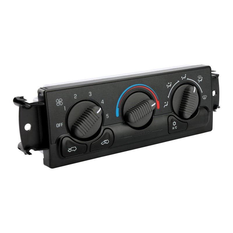 ATRACYPART 599266 Front Climate Control Module NO Rear Windshield Defogging Compatible with 19992002 Chevy Avalanche Silverado Suburban Tahoe GMC Sierra Yukon AC Heater Air Conditioning Panel Unit - Image 2