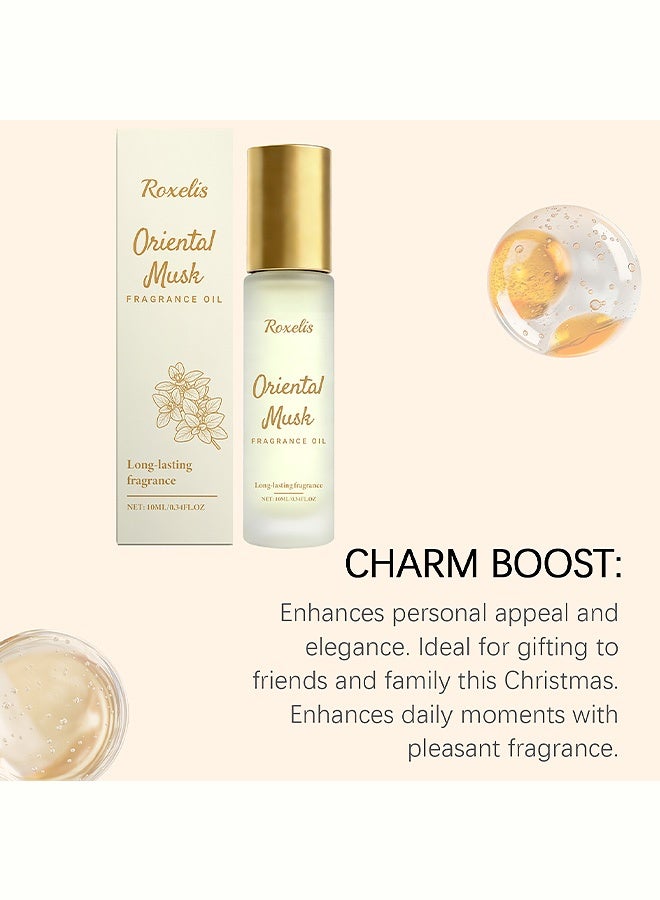 Roxelis Eastern Musk Classic Fragrance - Naturally Elegant and Fresh, Unique Aroma Leaves a Distinctive After-Taste, Enhancing Your Charisma and Elegance 10ml - Image 3