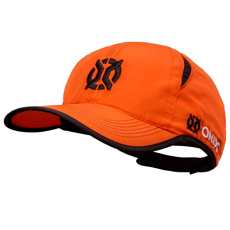 Onix Premier Lite Adjustable Pickleball Hat Lightweight MoistureWicking Material Improves Ventilation to Stay Dry Made from Recycled Materials Orange