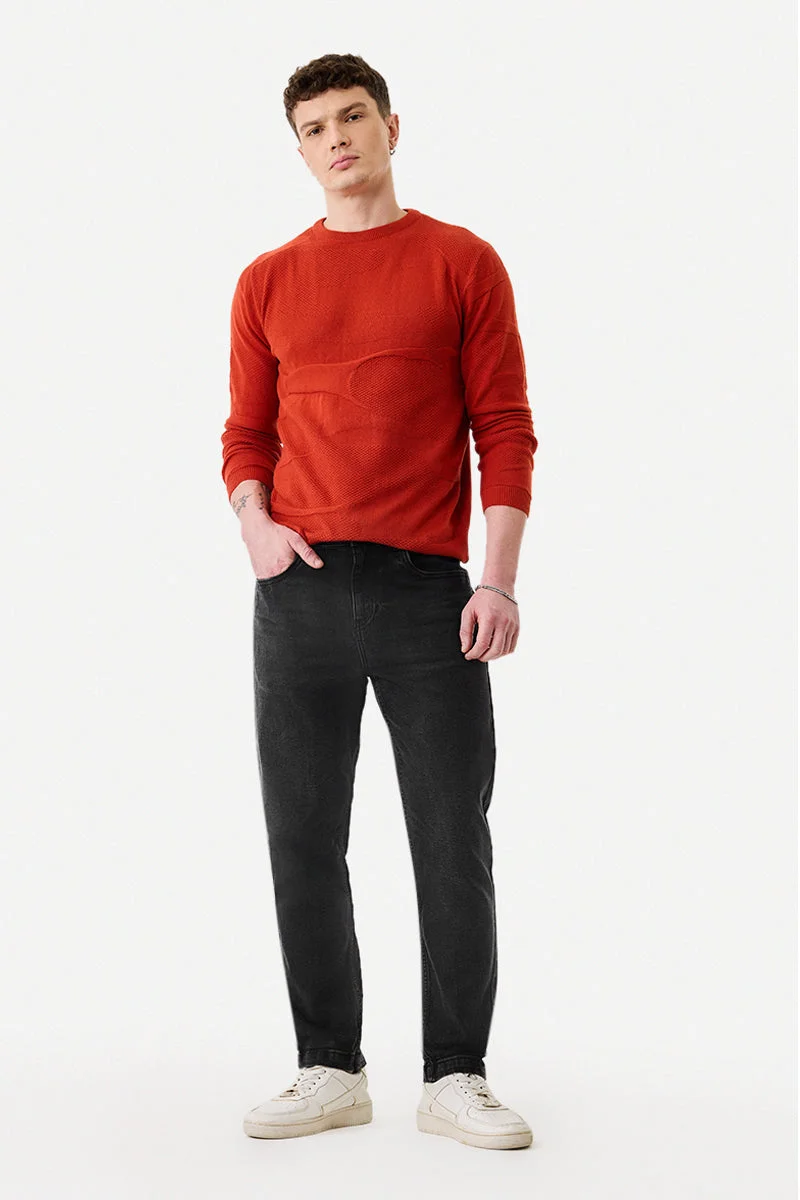 SNITCH جينز كاروت فيت مطاطي