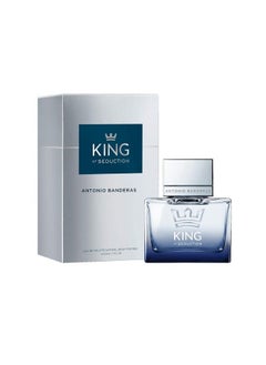Antonio Banderas Perfumes - King of Seduction - Eau de Toilette for Men - Long Lasting - Masculine, Intense and Energetic Fragrance - Bergamot and Apple Notes - Ideal for Day Wear - 1.7 Fl Oz  - Image 1