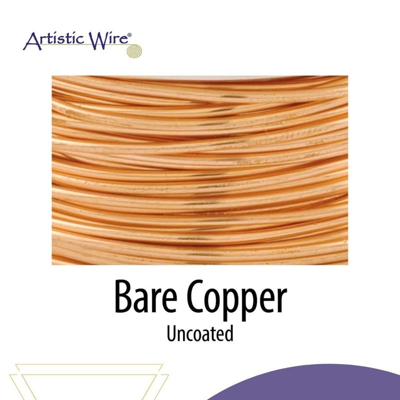 Artistic Wire 22 Gauge Bare Copper Craft Jewelry Wrapping Wire, 15 yd - Image 4