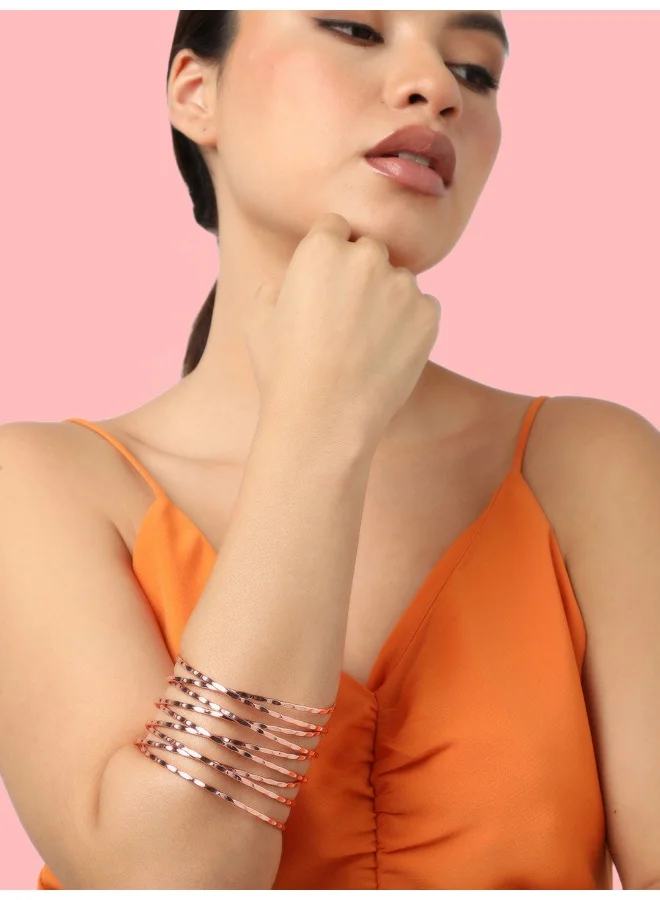 سوهي سوار مصمم الحفلات مطلي بالذهب