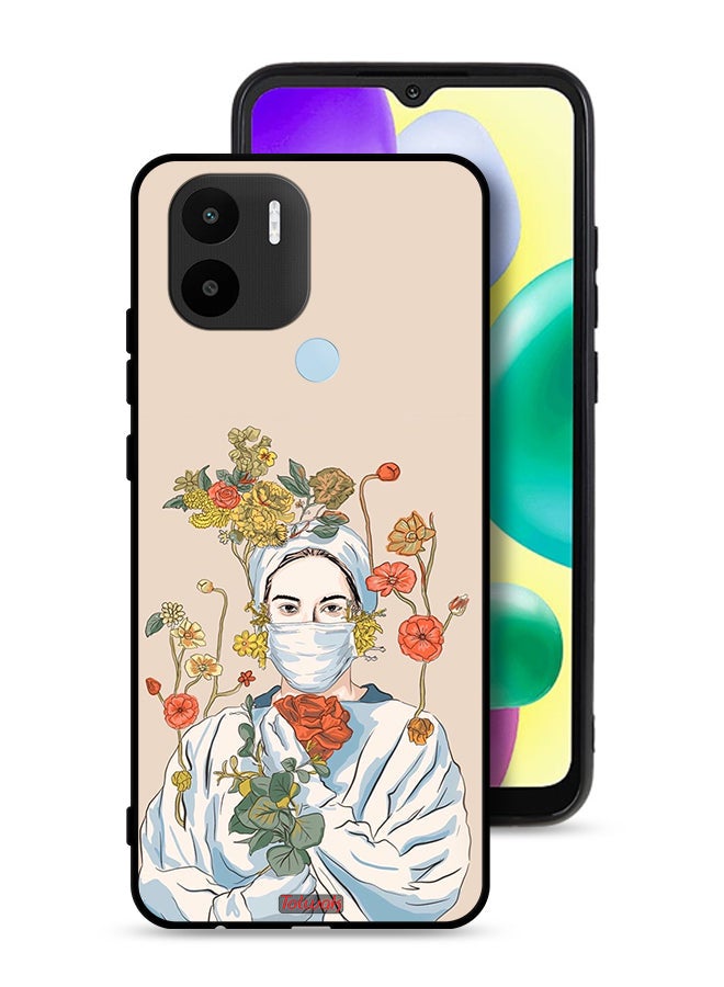 Tolwak Xiaomi Redmi A1 Plus Protective Case Cover Nurse Art - Image 1