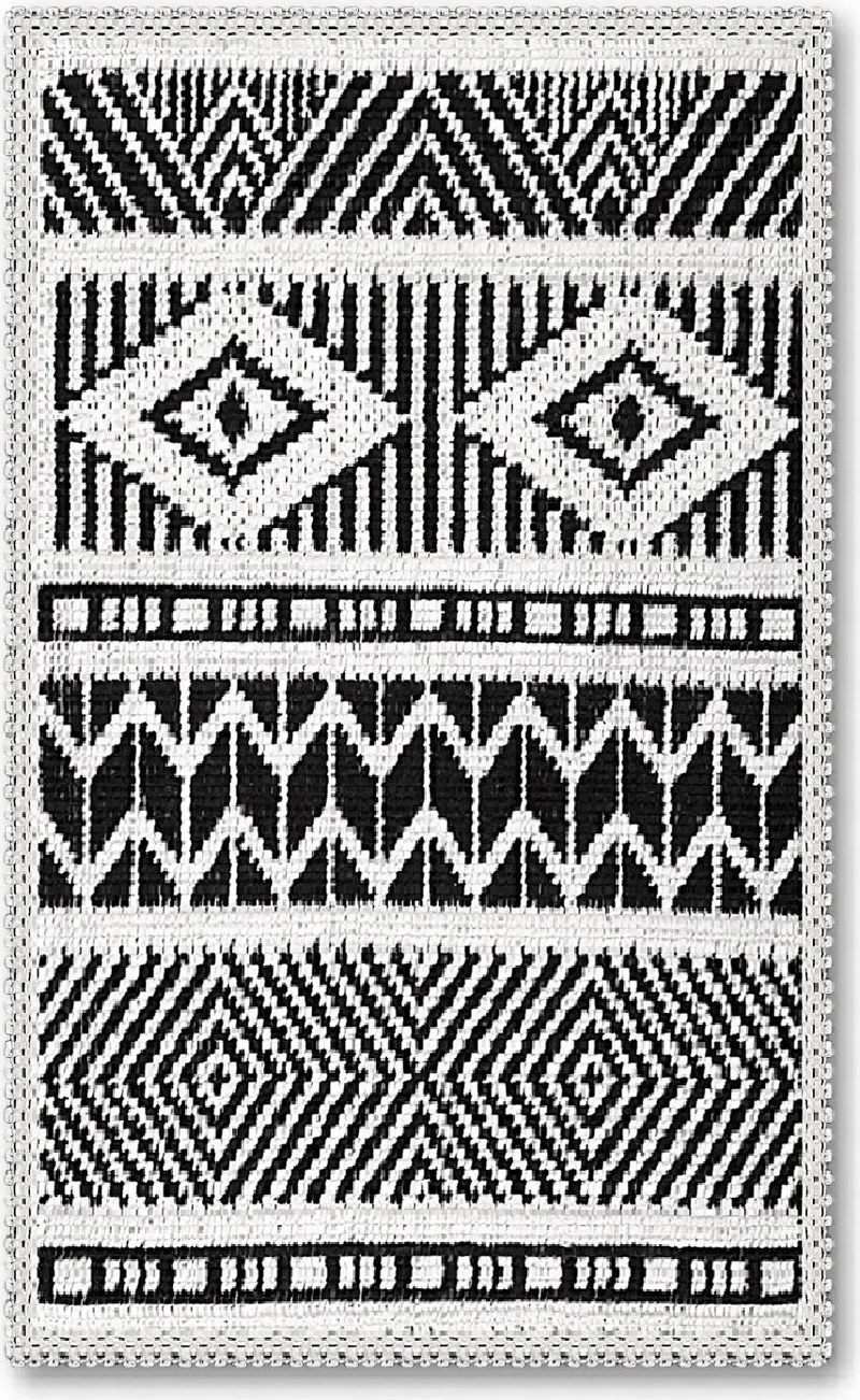 بلونيتي Marina Natural Cotton Bath Mat 50X80 cm - Black