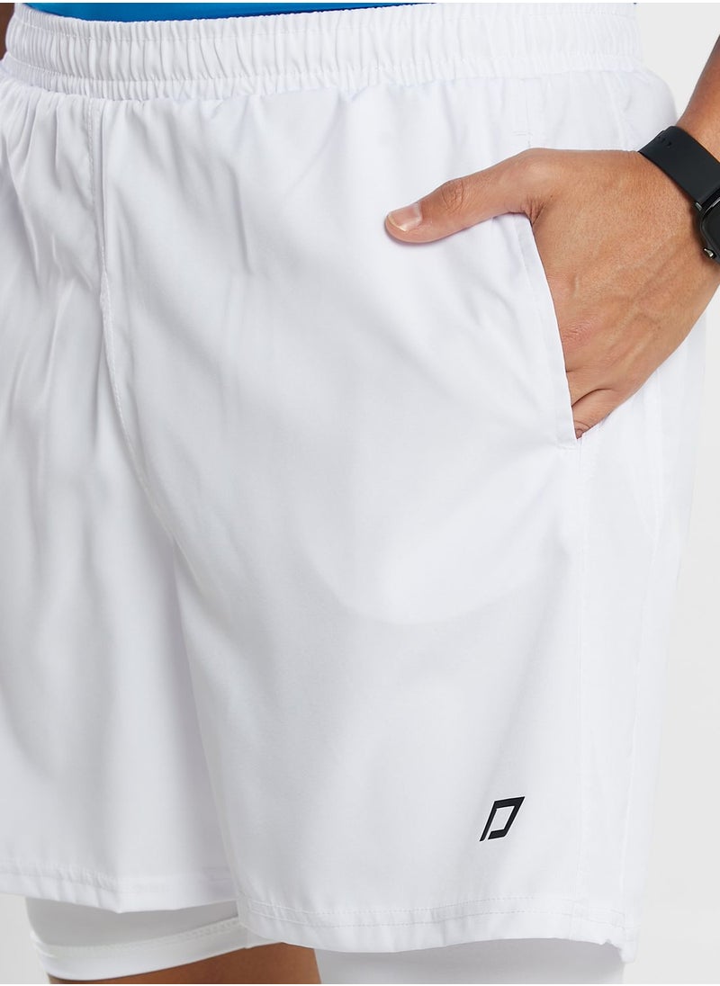 FRWD 2 In 1 Compression Training Shorts  - Image 4