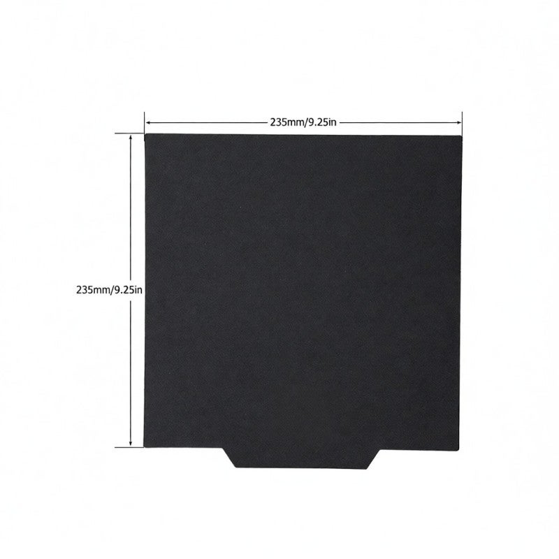 3D Printer Build Surface Plate: Black Premium Material Super Flatness Fast Uniform Heating - Reusable Heated Bed Part for 3D Printer Accessories - Image 5