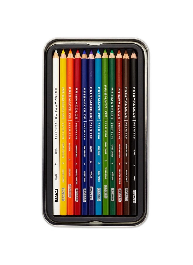 Prismacolor أقلام رصاص ملونة ممتازة، لينة الأساسية، 12 حزمة  - Image 3