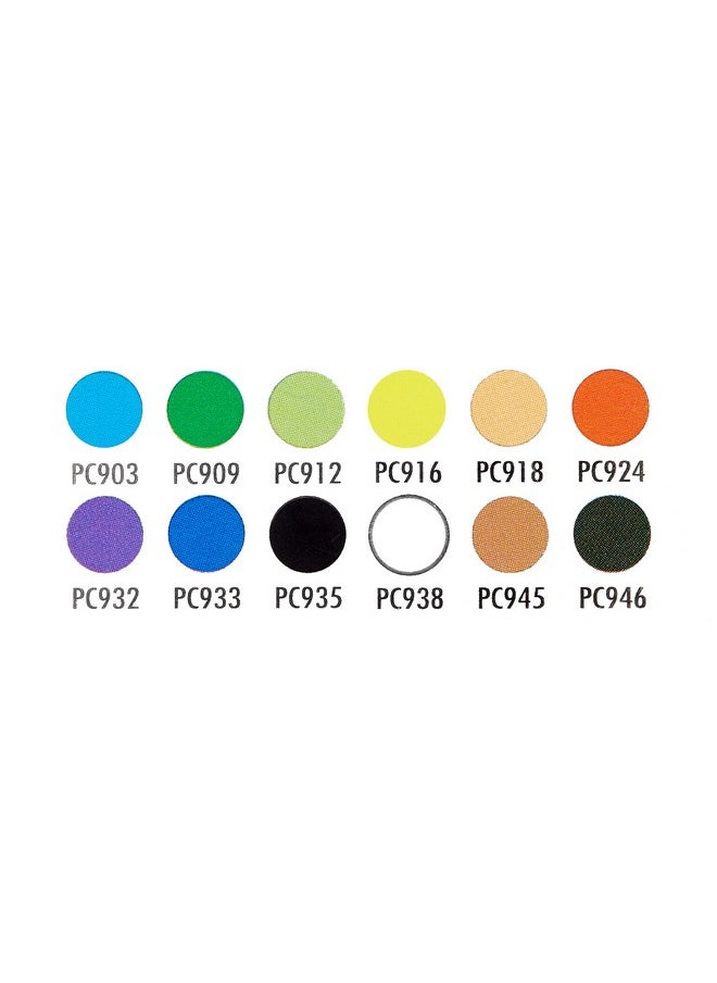Prismacolor أقلام رصاص ملونة ممتازة، لينة الأساسية، 12 حزمة  - Image 5