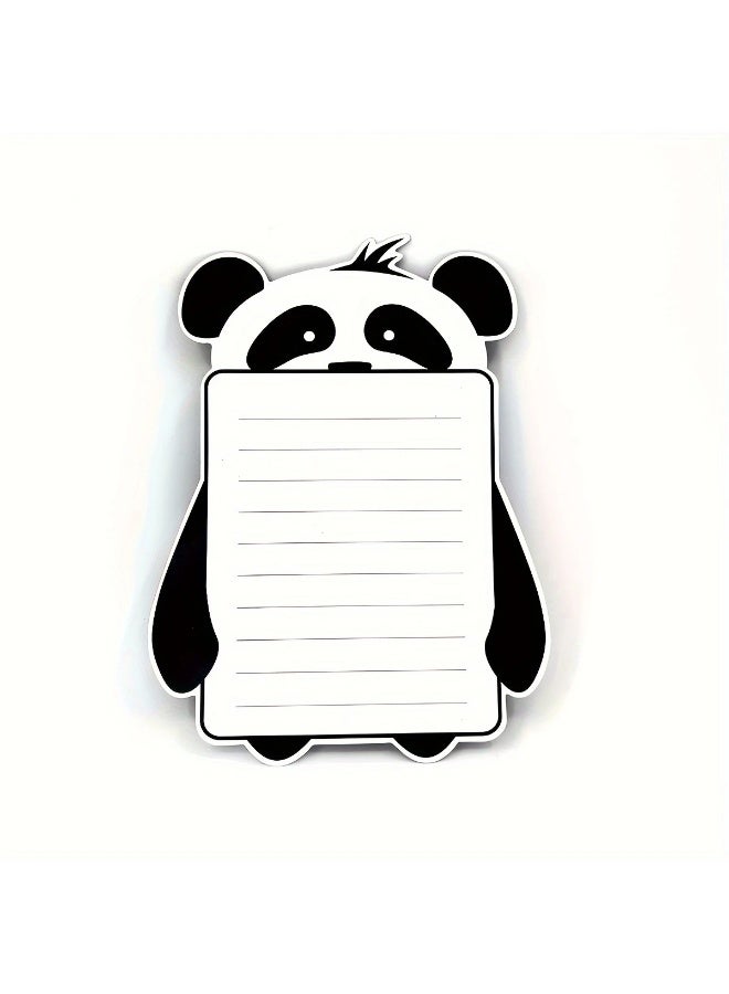 Goolsky لوحة بيضاء مغناطيسية 1 قطعة، ورقة لوحة بيضاء قابلة للمسح الجاف مغناطيسية | لوحات رسائل مغناطيسية باندا للثلاجة لتذكير المطبخ، لوحة مسح جاف للثلاجة، لوحة بيضاء للثلاجة، لوحة مغناطيسية للثلاجة، ملحقات المطبخ - Image 3