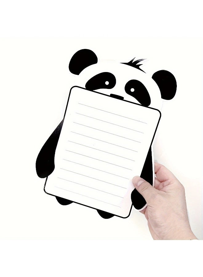 Goolsky لوحة بيضاء مغناطيسية 1 قطعة، ورقة لوحة بيضاء قابلة للمسح الجاف مغناطيسية | لوحات رسائل مغناطيسية باندا للثلاجة لتذكير المطبخ، لوحة مسح جاف للثلاجة، لوحة بيضاء للثلاجة، لوحة مغناطيسية للثلاجة، ملحقات المطبخ - Image 2