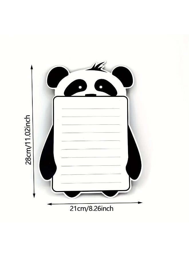 Goolsky لوحة بيضاء مغناطيسية 1 قطعة، ورقة لوحة بيضاء قابلة للمسح الجاف مغناطيسية | لوحات رسائل مغناطيسية باندا للثلاجة لتذكير المطبخ، لوحة مسح جاف للثلاجة، لوحة بيضاء للثلاجة، لوحة مغناطيسية للثلاجة، ملحقات المطبخ - Image 5