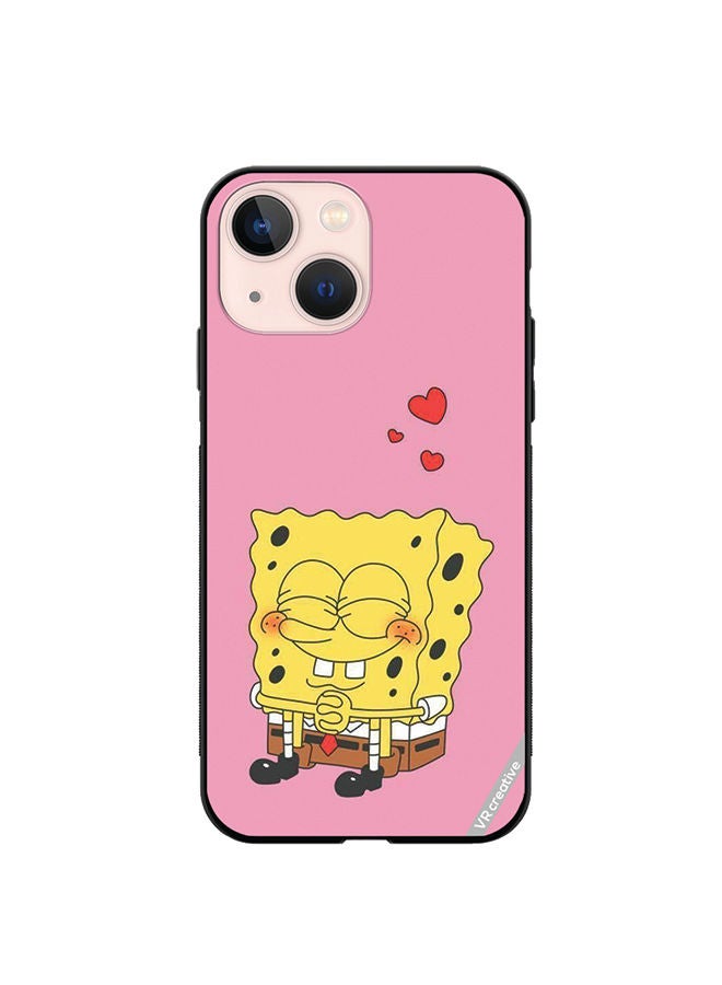VR CREATIVE Protective Case Cover For Apple iPhone 14 Plus Spongebob Design Multicolour - Image 1