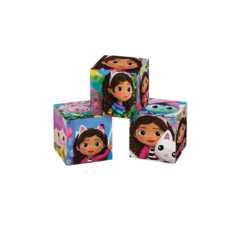 Clementoni Gabby’s Dollhouse Cube Puzzle (12 Cubes) - Image 2
