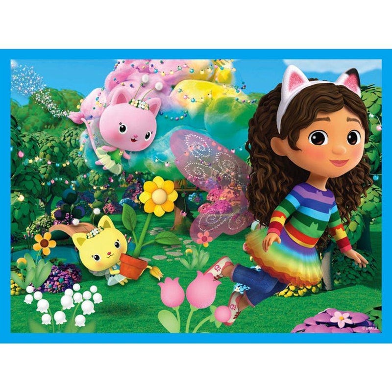 Clementoni Gabby’s Dollhouse Cube Puzzle (12 Cubes) - Image 3