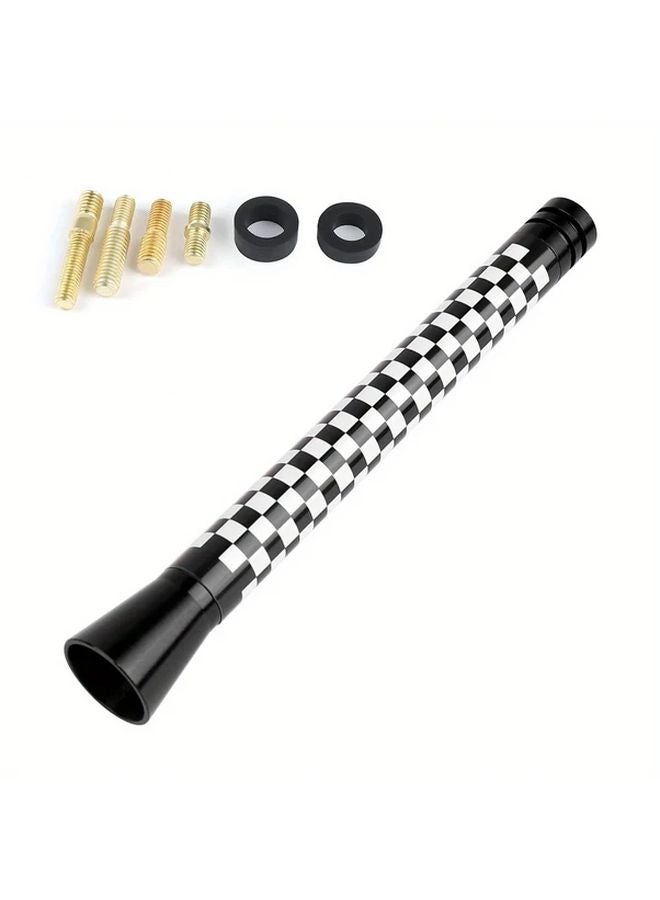 Black And White Check Antenna Replacement For Mini Cooper All Models - Image 1