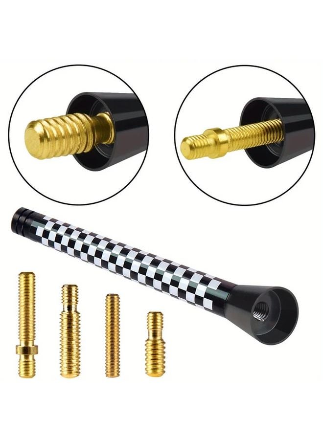 Black And White Check Antenna Replacement For Mini Cooper All Models - Image 4