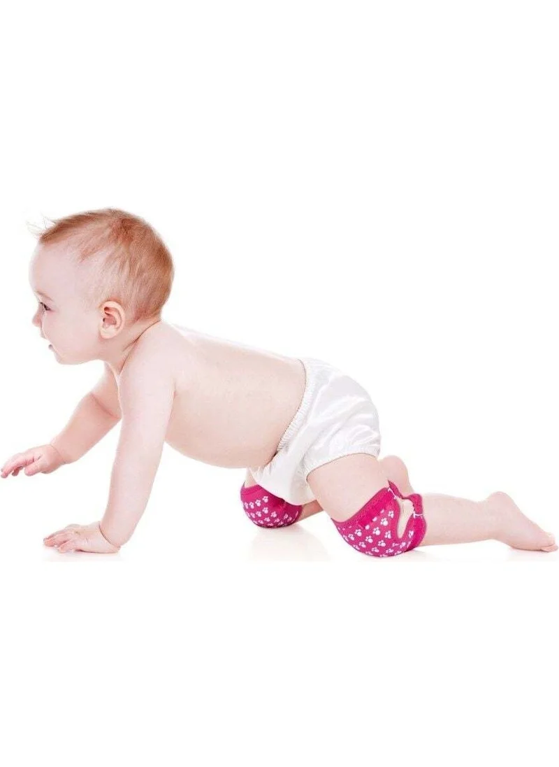 Sevi Bebe Supported Baby Crawling Knee Pad ART-129 Pink