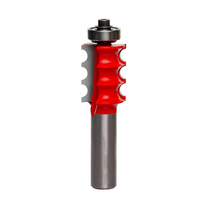 Freud 80572 18 Radius Triple Beading Fluting Bit with 12 shank 318 overall length