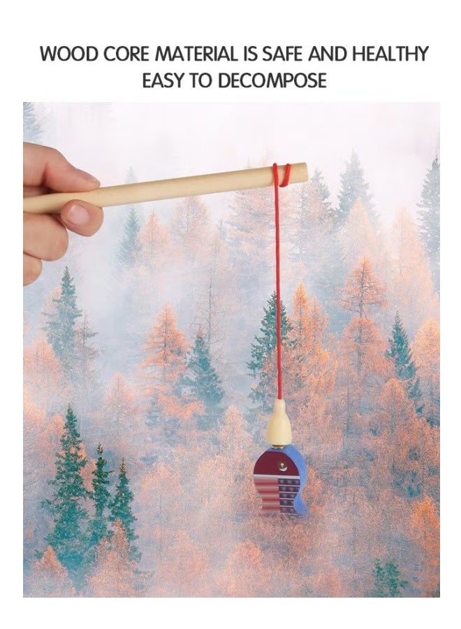 ميكسد ألغاز خشبية للأطفال الصغار ، ألعاب تعليمية للأطفال ، ألغاز شكل رقم الأبجدية الخشبية للأطفال التنوير ألغاز التعليم المبكر ، ألعاب فرز الشكل المغناطيسي والعد - Image 5