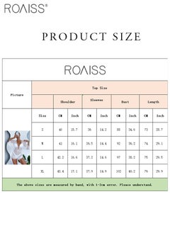 roaiss 3-Piece Women's Bikini Set Neck Tied Bra And High Waisted Swimming Trunks Flower Lace Beach Waist Elastic Smock  - Image 5