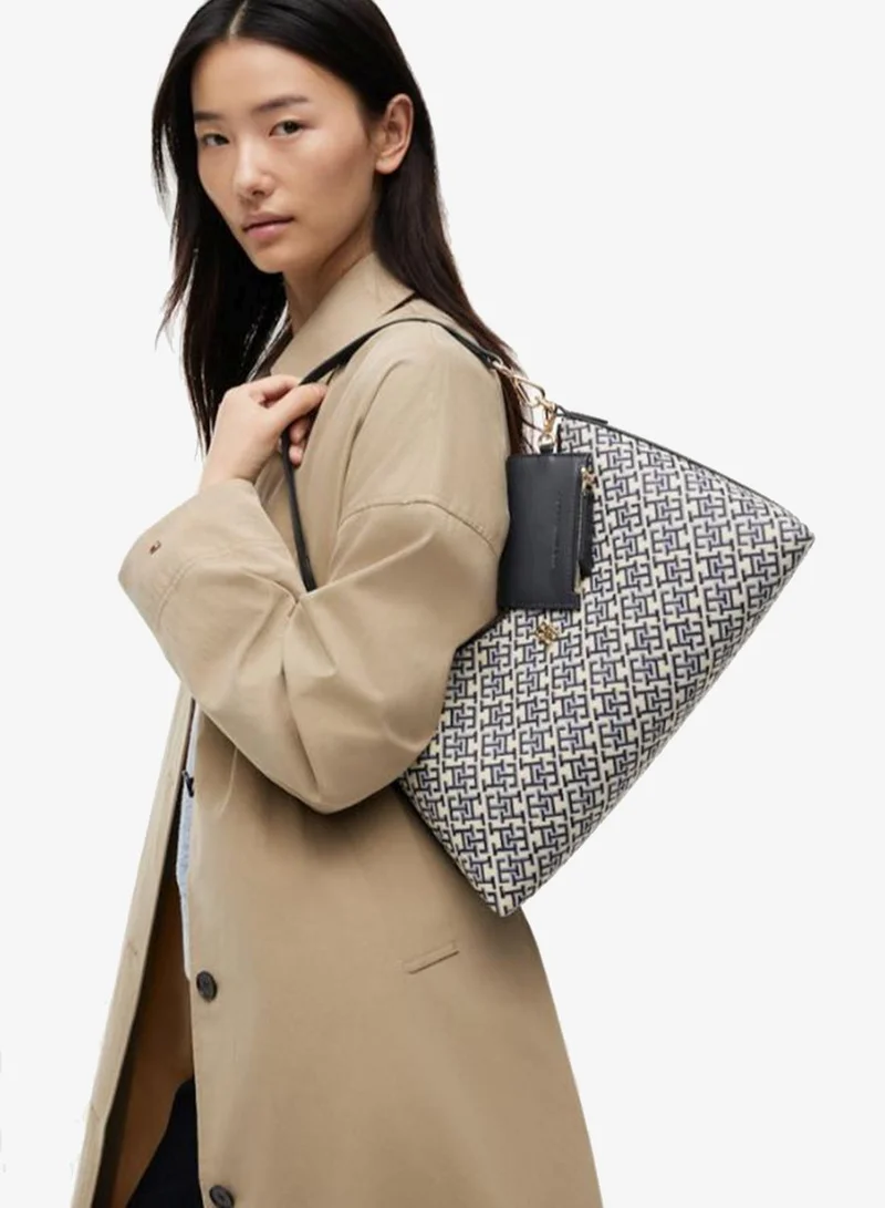 TOMMY HILFIGER Hilfiger Icon Jacquard Shoulder Bag