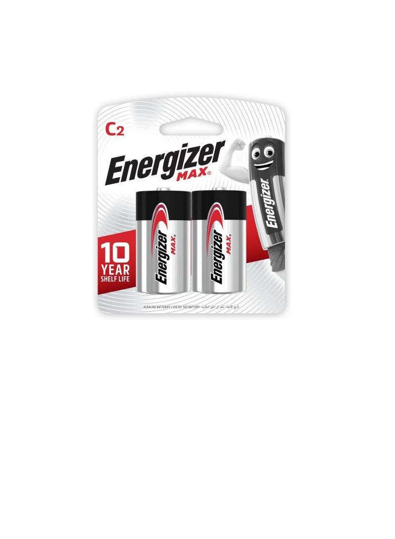 إنرجايزر بطاريات قلوية إنرجايزر سي سكوير ماكس E93 BP2.5 - Image 3