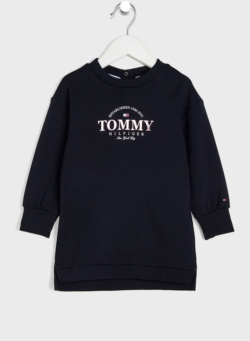 TOMMY HILFIGER Kids Logo Sweat Dress