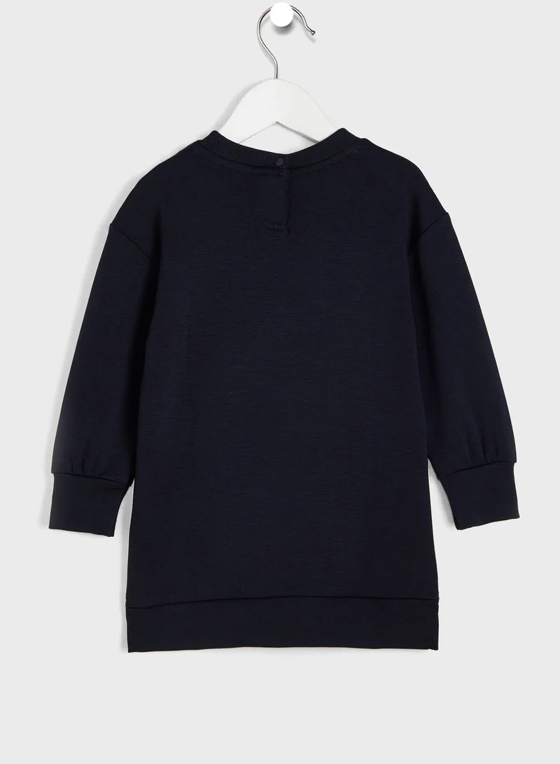 TOMMY HILFIGER Kids Logo Sweat Dress