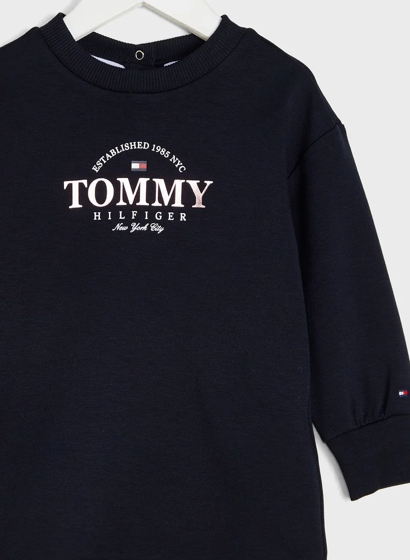 TOMMY HILFIGER Kids Logo Sweat Dress