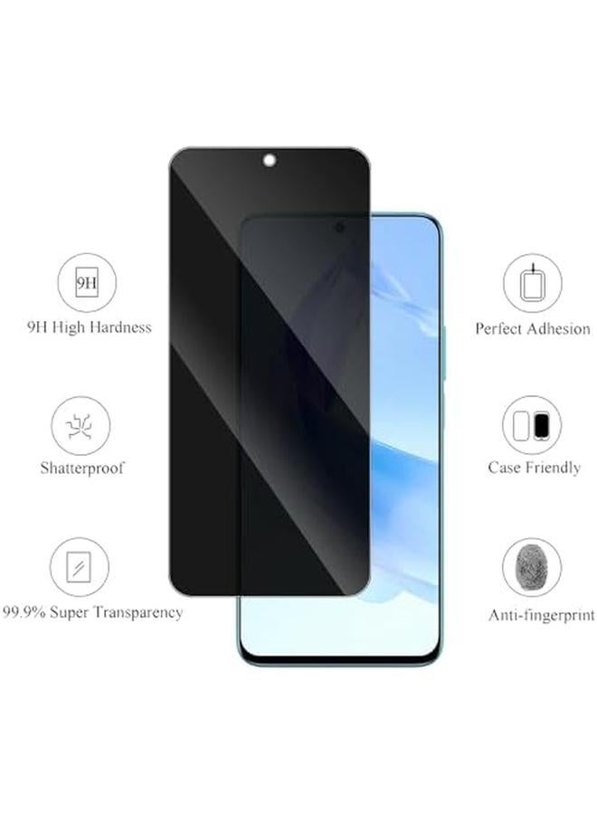 erorex 2 Pack Privacy Screen Protector Compatible With Honor 90 Lite 5G Anti Spy Tempered Glass 9H Hardness Full Coverage Film Anti Scratch Hd Clear For Honor 90 Lite 5G - Image 2