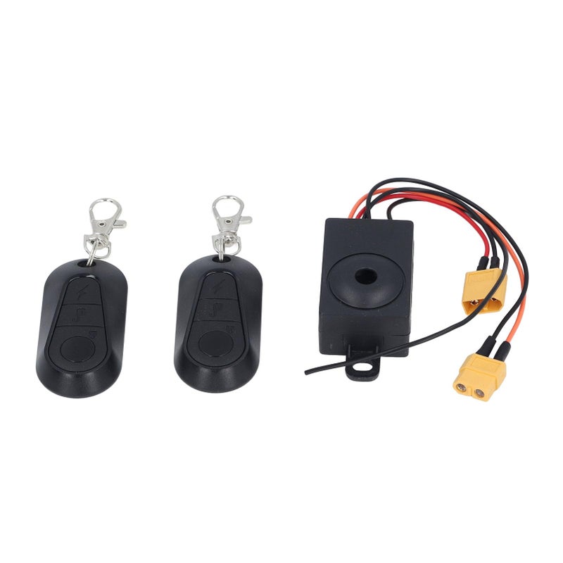 Anti Theft Alarm System For Electric Scooter With Remote Control - Image 2