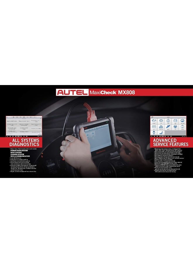Autel كابل تمديد أوتيل ماكيتشيك ماكيم  MX808/MK808 أداة تشخيص OBD2 احترافية - Image 3