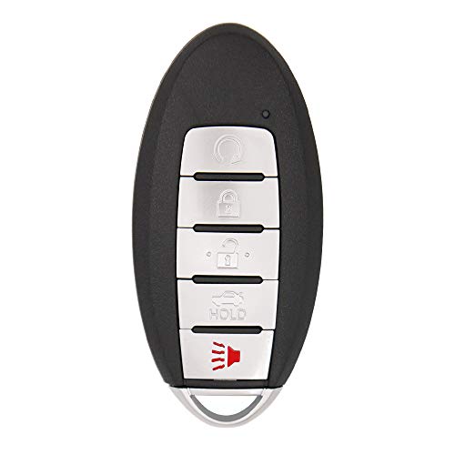 Keyless2Go Replacement for 5 Button Proximity Smart Key Nissan KR5TXN4 285E3-6CA6A - Image 1
