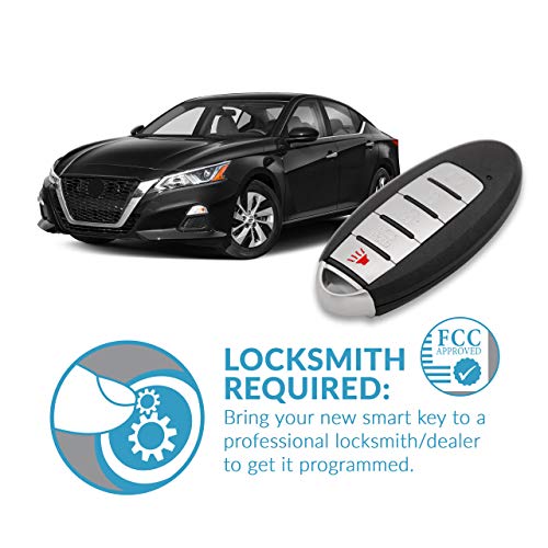 Keyless2Go Replacement for 5 Button Proximity Smart Key Nissan KR5TXN4 285E3-6CA6A - Image 5