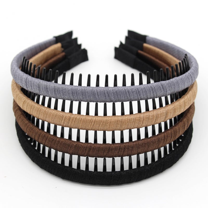 JOBAND Zig Zag Hairbands - Head Bands for Women's Short Hair, Non-Slip Hair Accessories (4 Colors) - Image 1