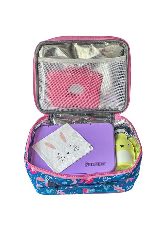 Yumbox Prêt Stainless Steel Bento Box with Leakproof Lid, Sandwich Friendly Tray (Lavande Purple) - Image 5