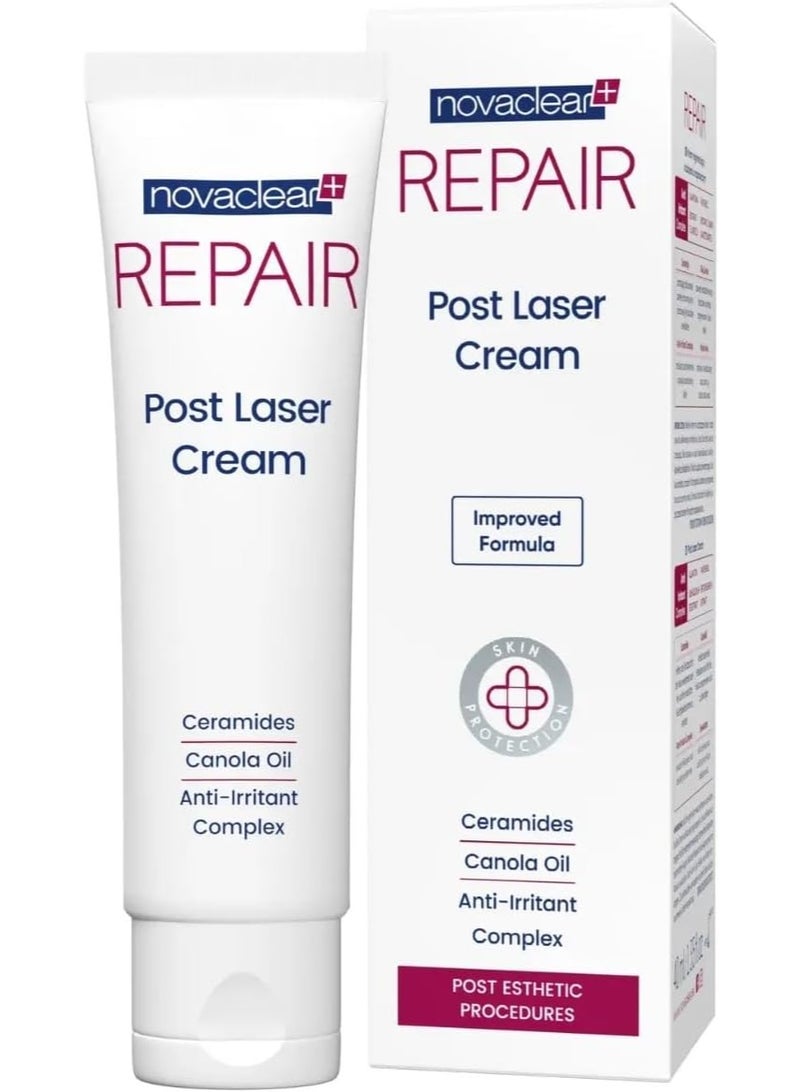 Novaclear Repair Post Laser Cream – Soothing & Restorative After-Care for Post-Laser and Dermatological Procedures – 75 ML - Image 1