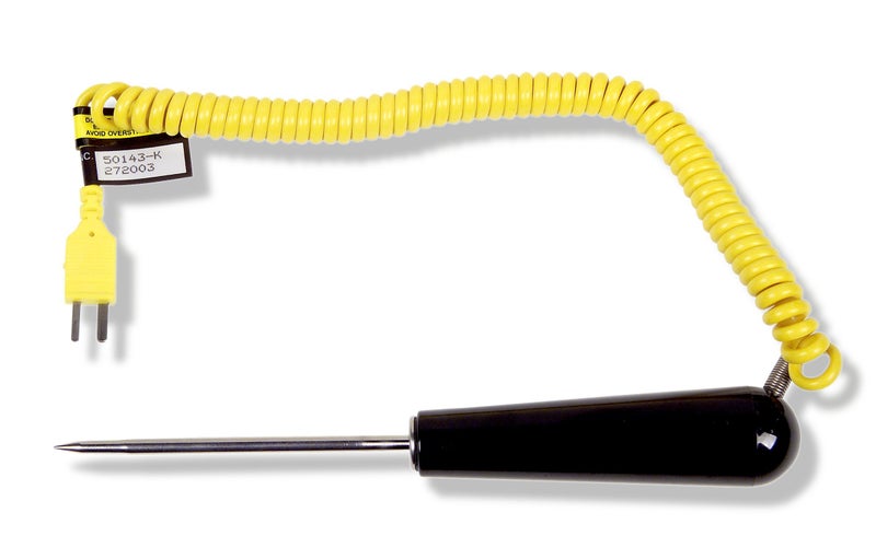 Cooper-Atkins 50143-K Type K Heavy-Duty Needle Probe Thermocouple Probe, -40 to 500 Degrees F Temperature Range - Image 5