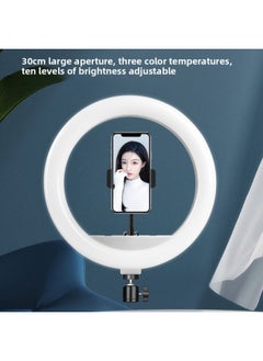 General 18-inch Mobile Phone Live Ring Fill Light Portable Photography Beauty Usb Charging Outdoor Floor Tripod-Light Source Color:18-inch Fill Light + Metal Head + Machine Position  - Image 2