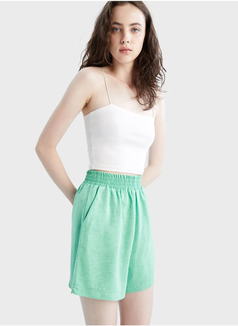 DeFacto Relax Fit High Waist Short