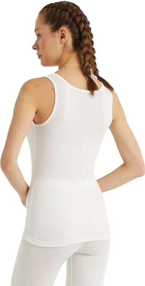Blackspade Thick Strap Women's Thermal Level 1 Undershirt White C6T6N2O1