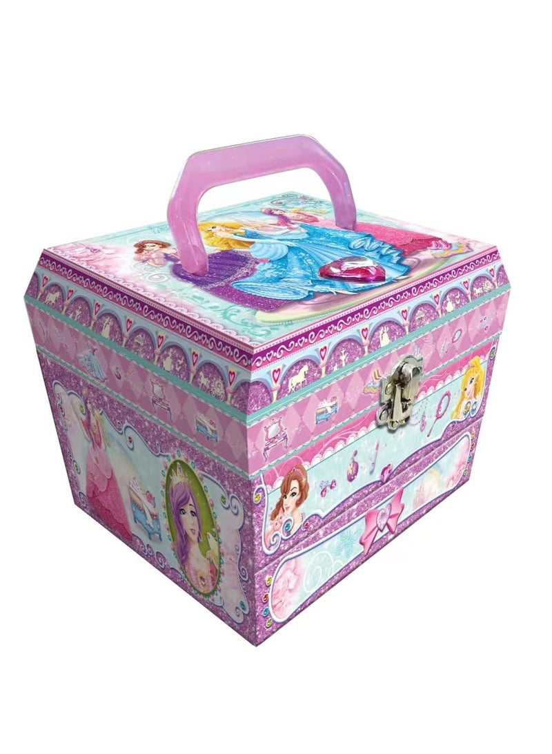 Pecoware Disney Princess Cosmetic Set 3 Layer - Image 2