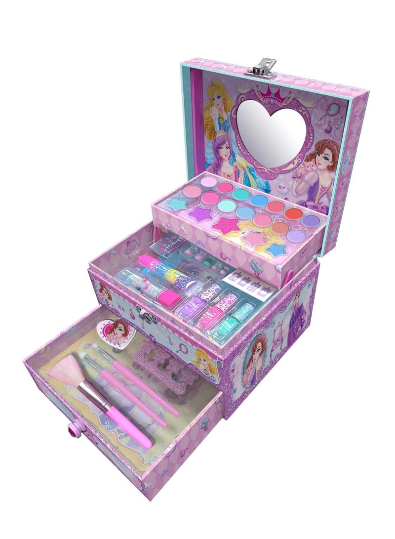 Pecoware Disney Princess Cosmetic Set 3 Layer - Image 1