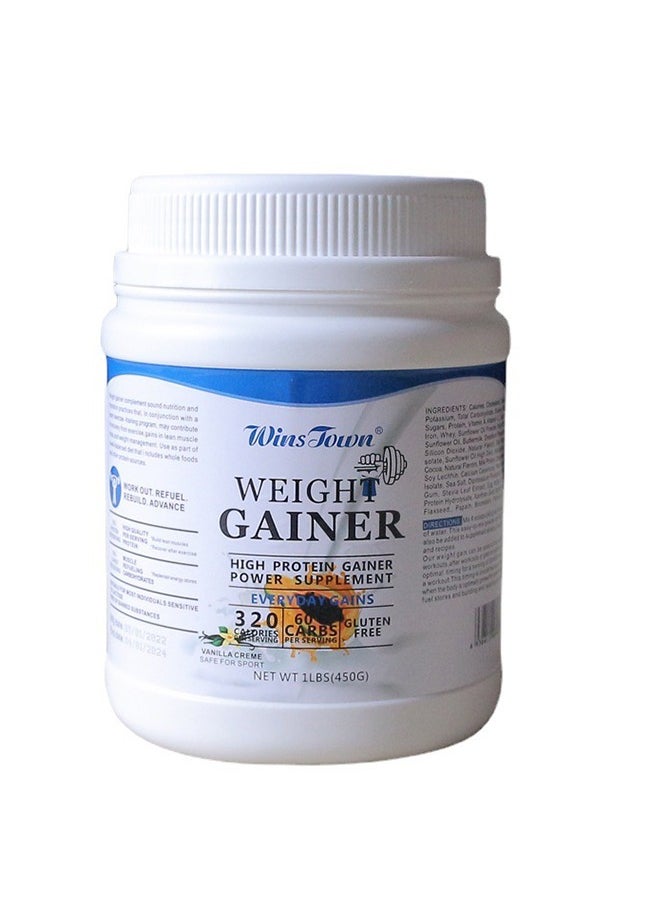 Wins Town - weight gainer high protein gainer power supplement 450g - Image 1