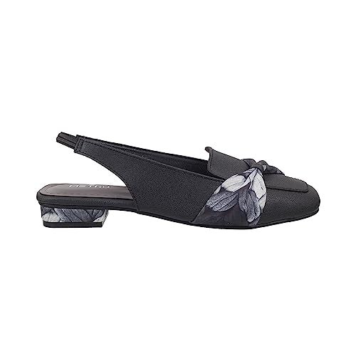 Metro Women Black Synthetic Leather Mules UK/8 EU/41 (31-252) - Image 3