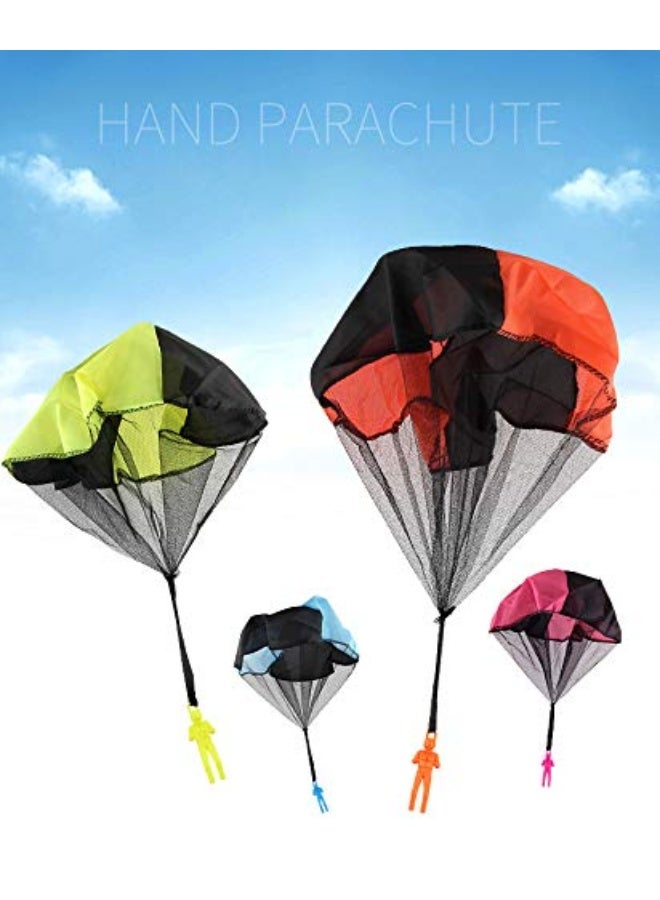 PGXT Parachute Toy, Tangle Free Throwing Toy Parachute, Outdoor Children's Flying Toys, No Battery nor Assembly Required (4 Pieces Set) - Image 1