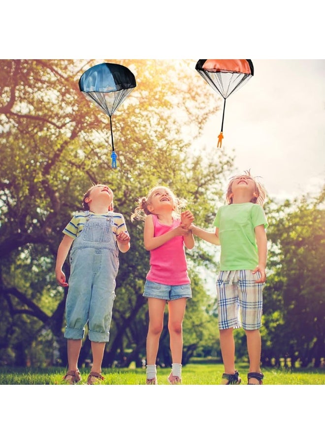PGXT Parachute Toy, Tangle Free Throwing Toy Parachute, Outdoor Children's Flying Toys, No Battery nor Assembly Required (4 Pieces Set) - Image 4