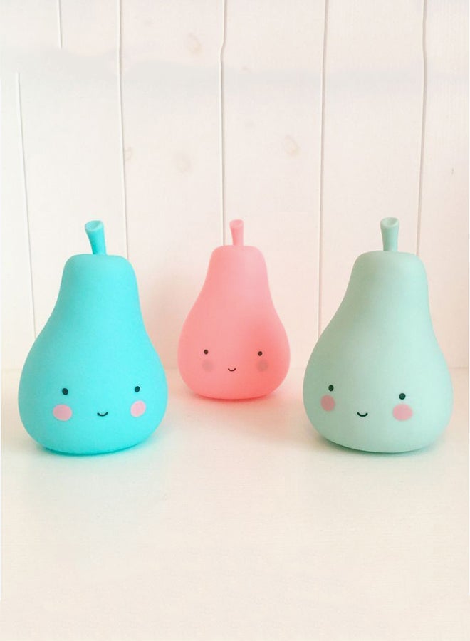 NIBEMINENT Mini Pear Night Light Nursery Décor - Image 2