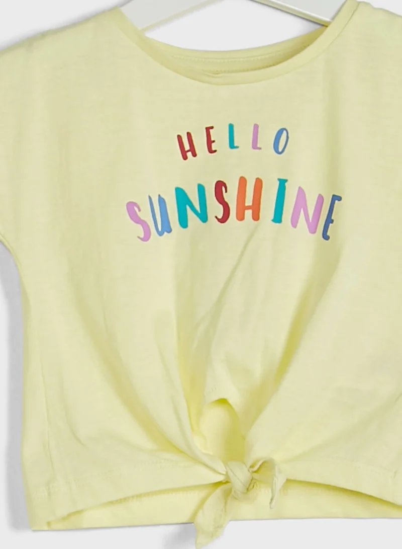 MINOTI Kids Hello Sunshine T-Shirt